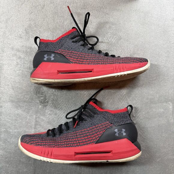 Under Armour Heat Seeker Shoe Men’s 12.5 Red Black Basketball Sport Athlete main image 7